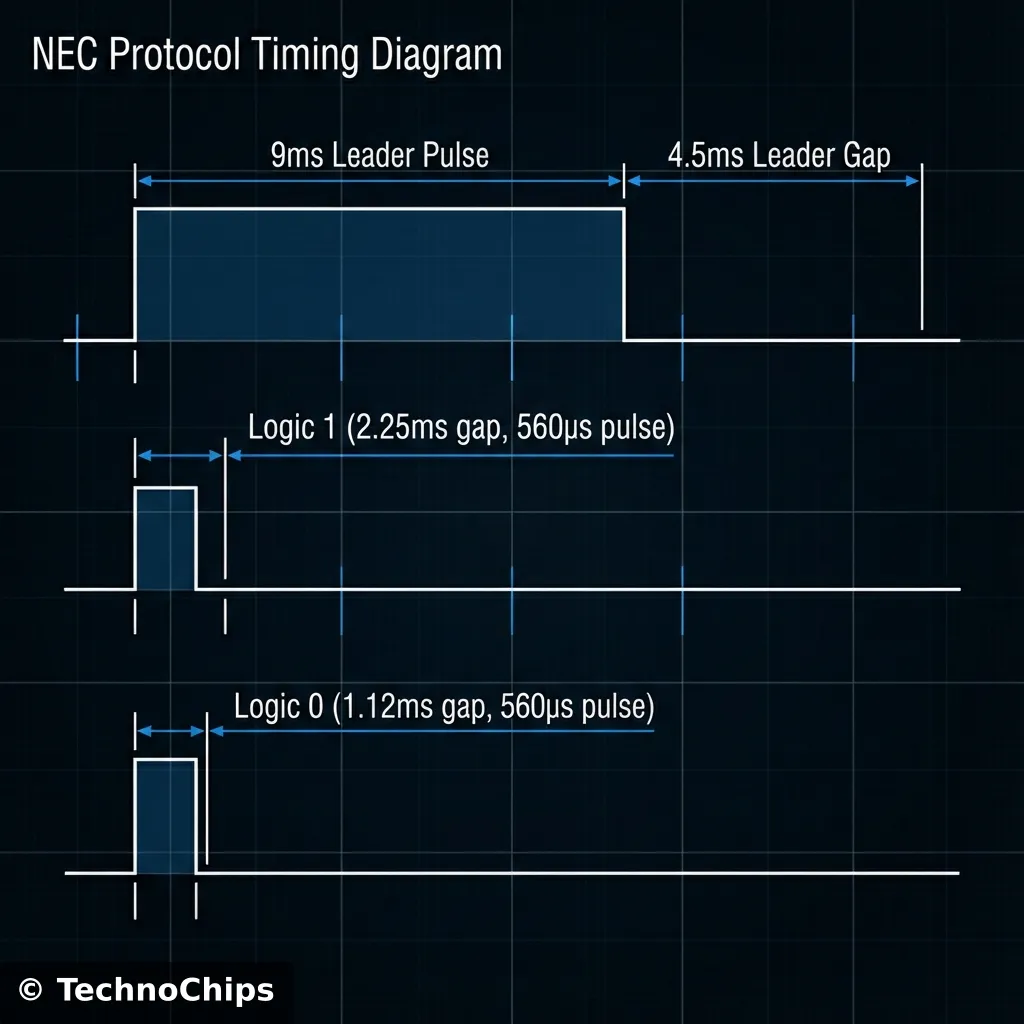 NEC Protocol Timing