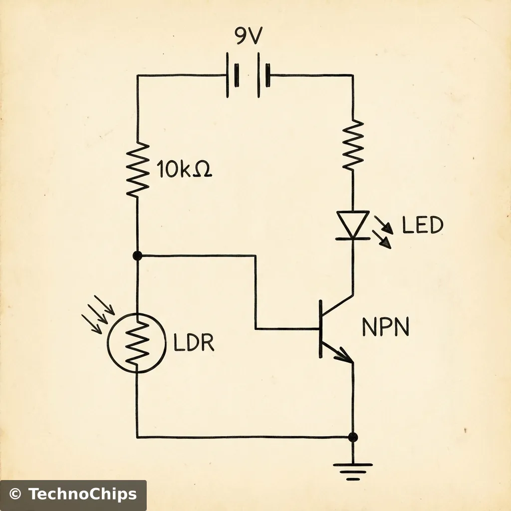 Night Light Schematic