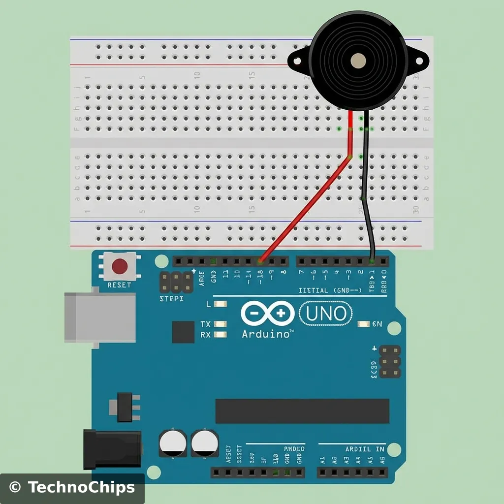 Wiring Diagram: LDR and Piezo