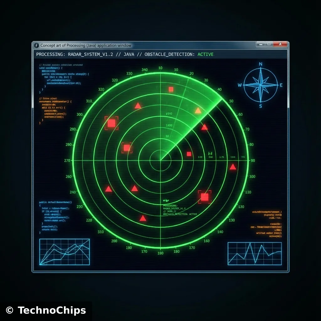 Processing Radar UI Concept