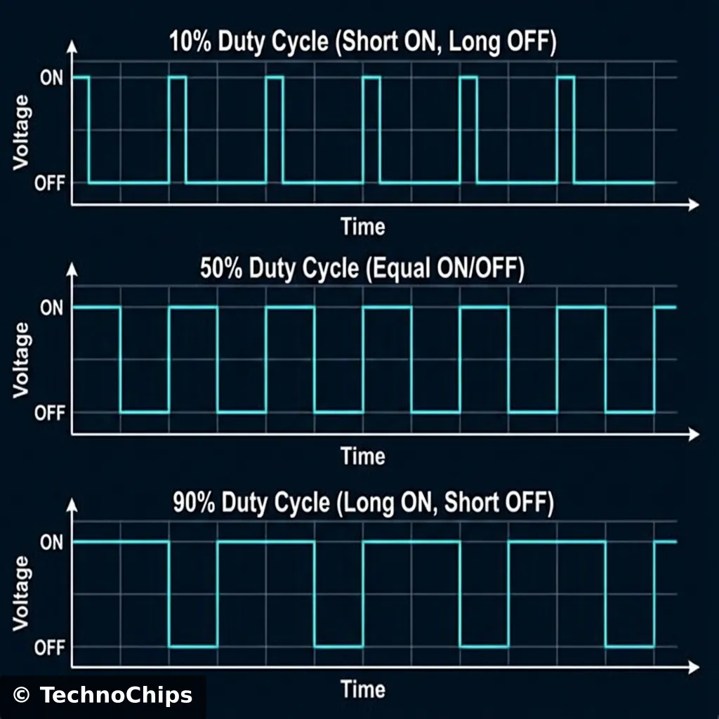 PWM Duty Cycle Chart