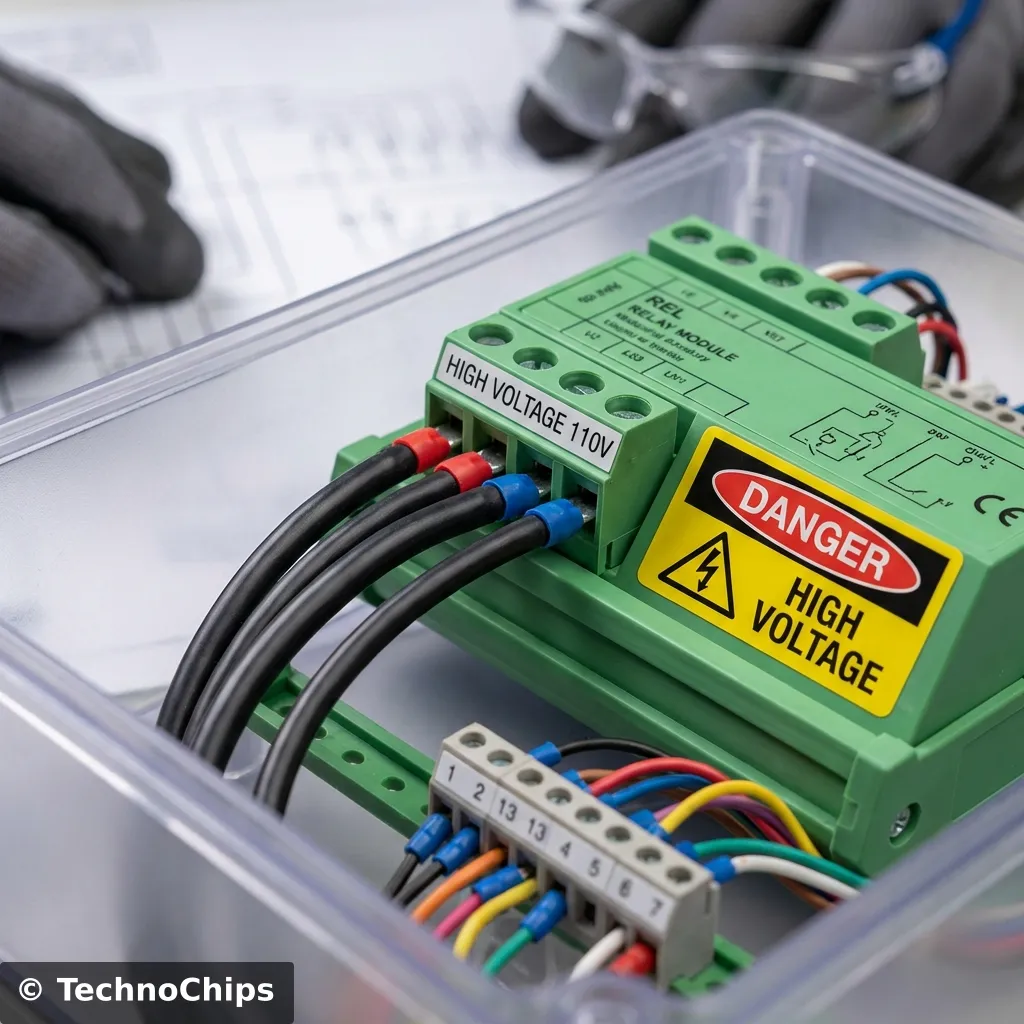 Relay Safety Closeup