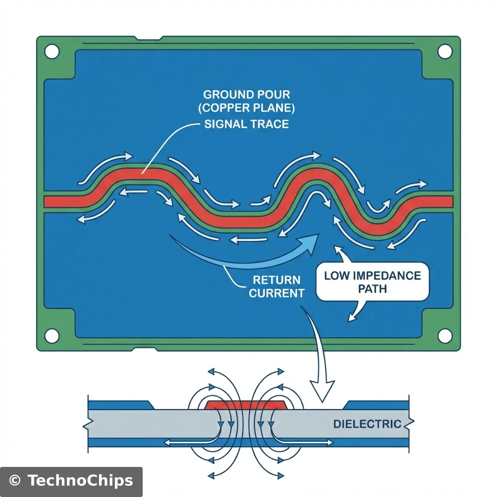 Routing and Ground Plane