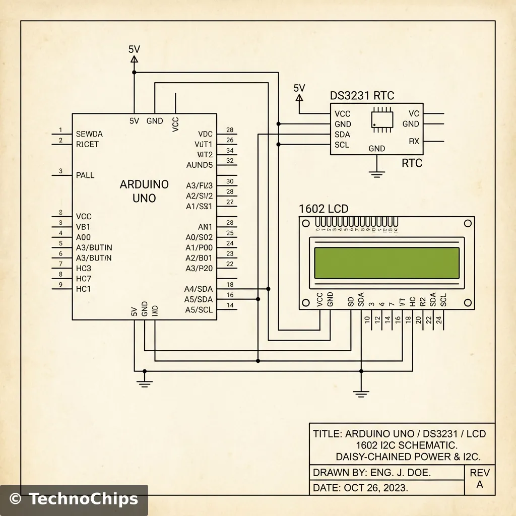 Schematic Overview: Clock Project