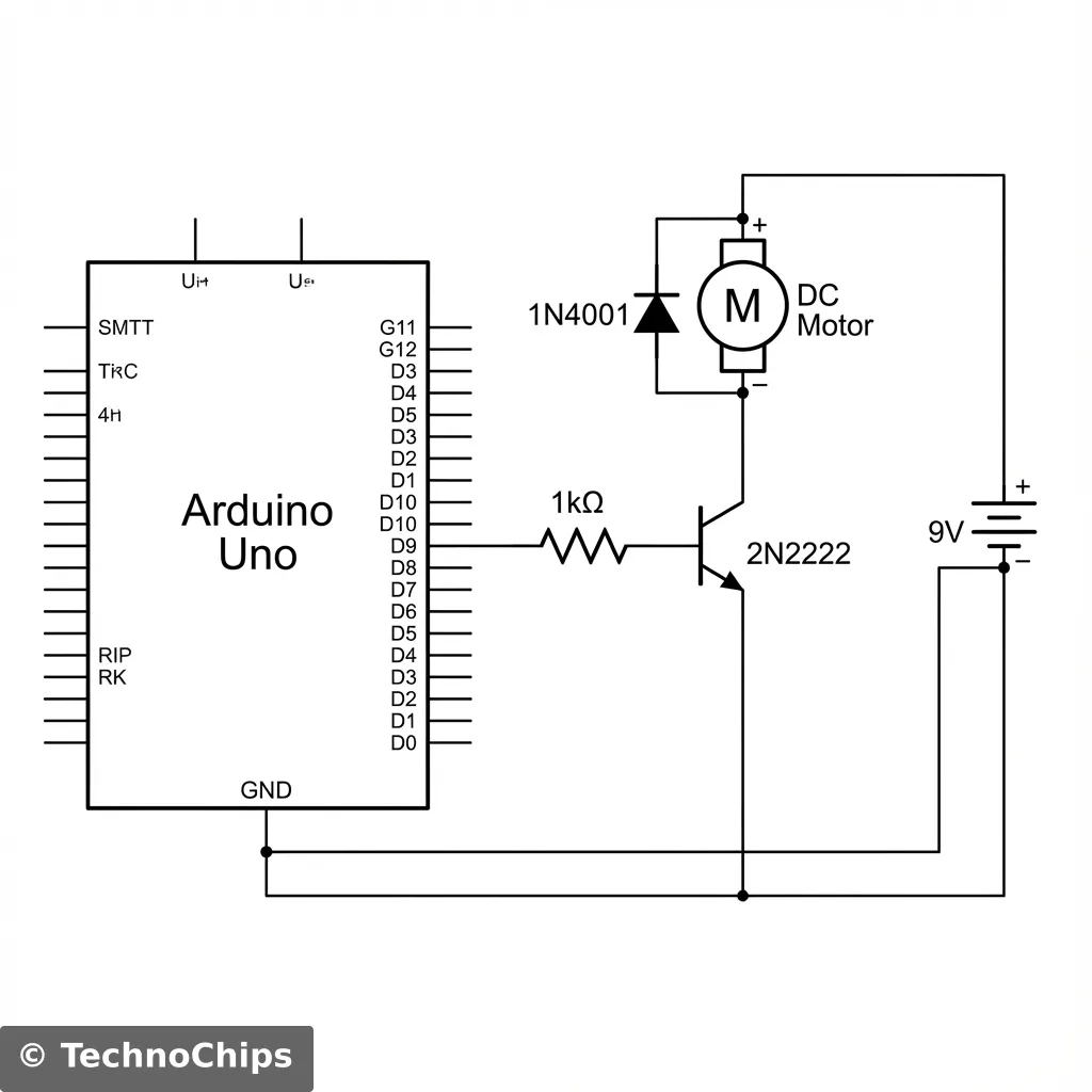 Schematic: Motor Driver Circuit
