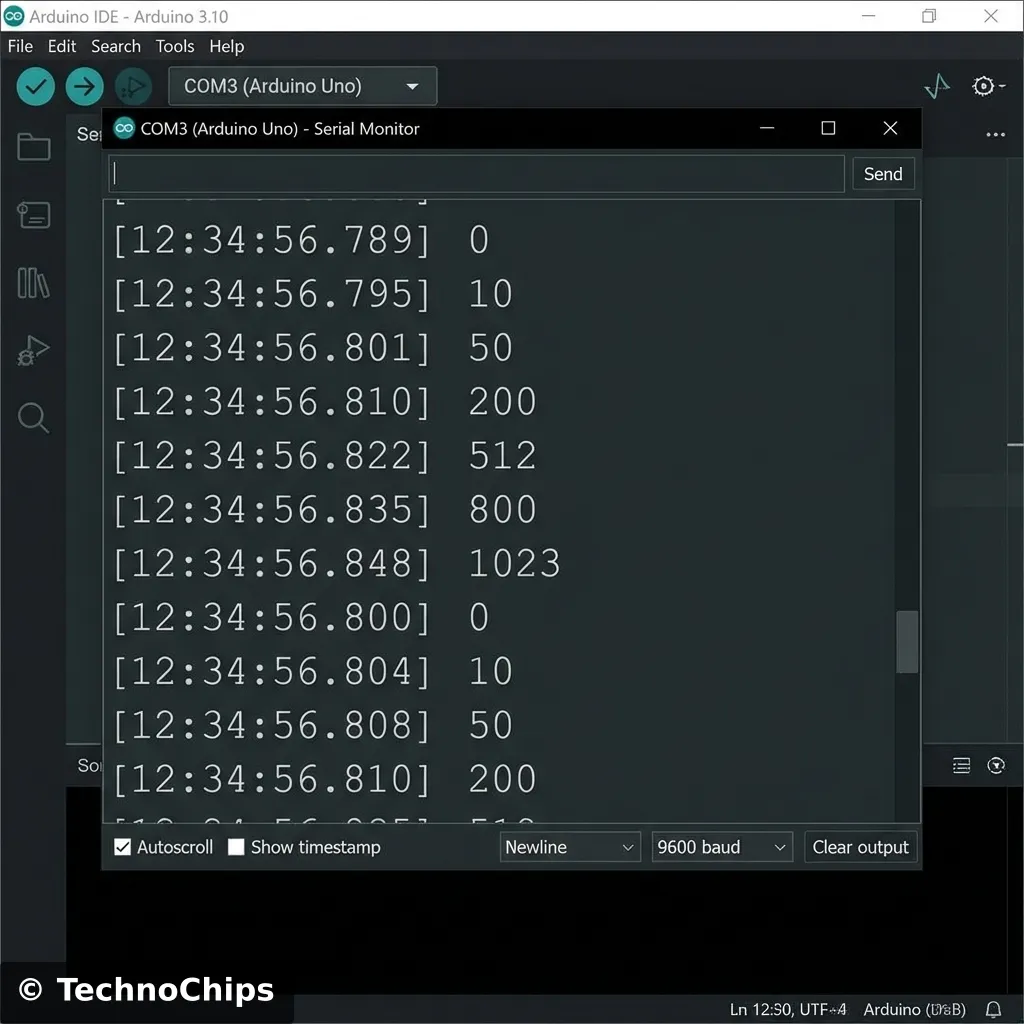 Serial Monitor Screenshot