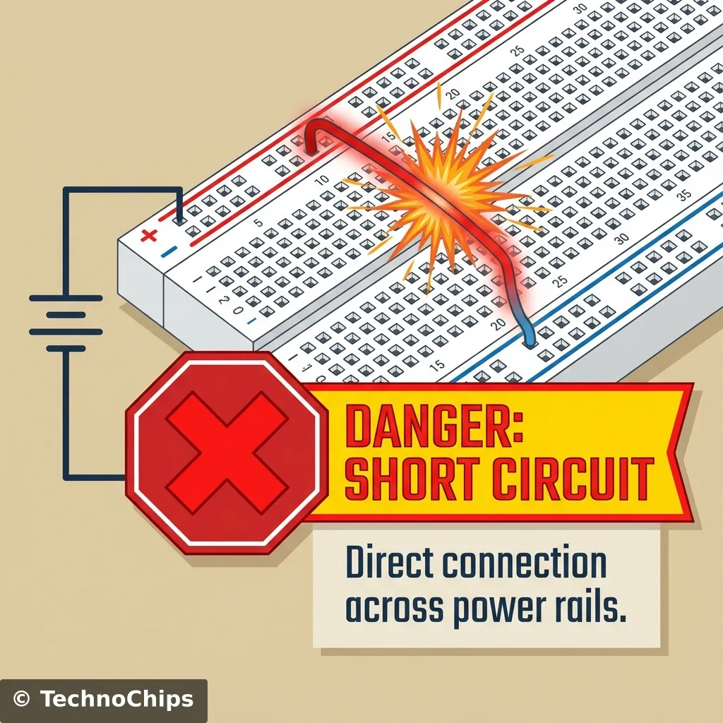 Short Circuit Warning Diagram