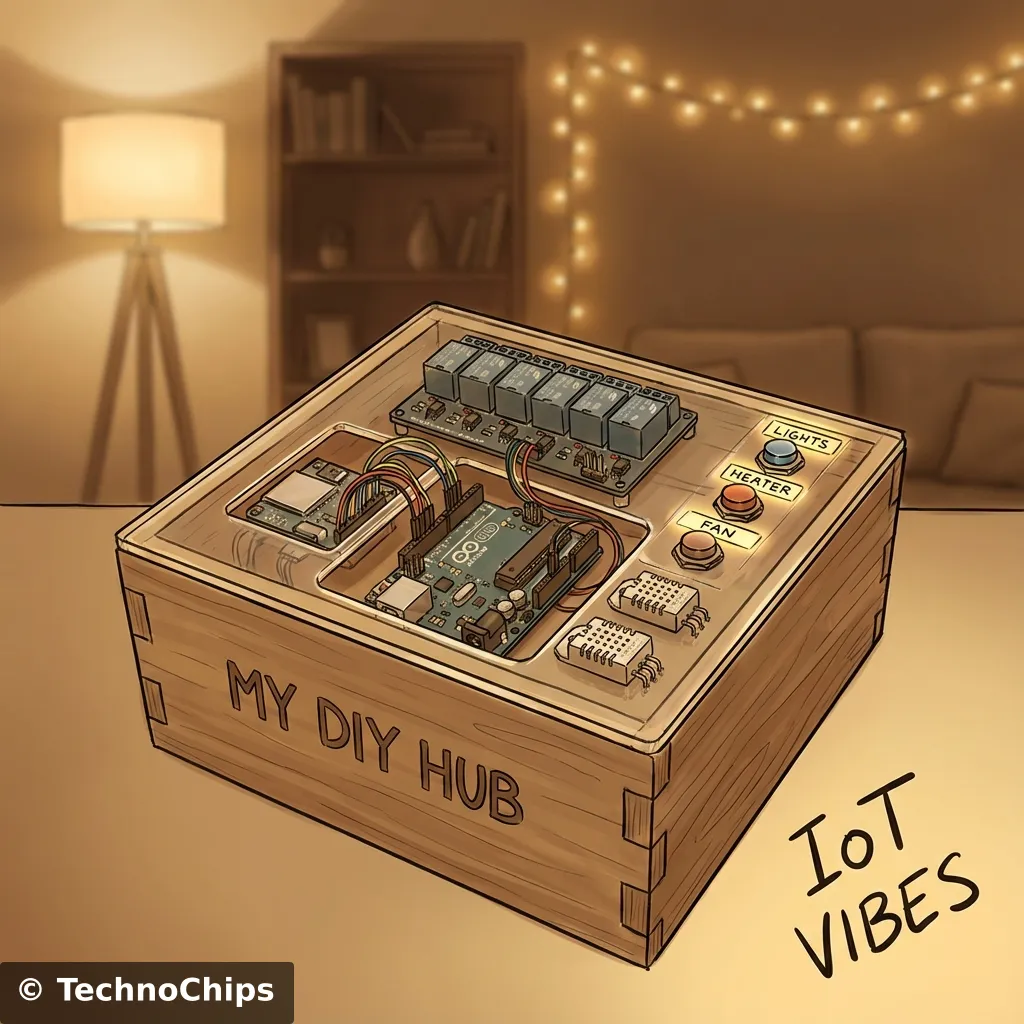 Smart Home Hub Design Concept