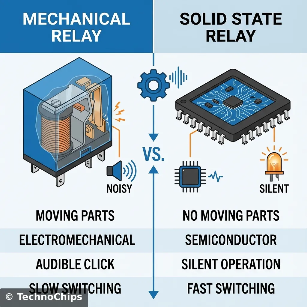 SSR vs Mechanical Comparison