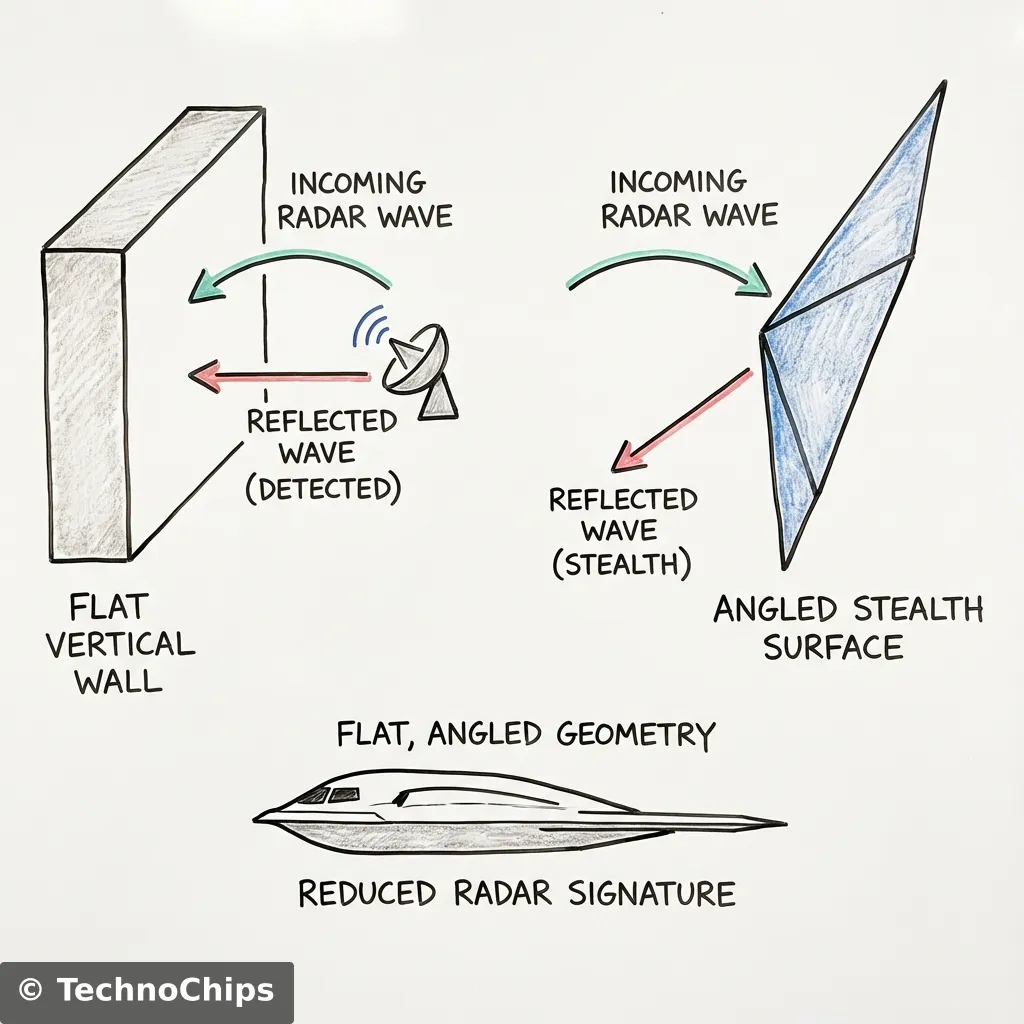 Stealth Technology Diagram