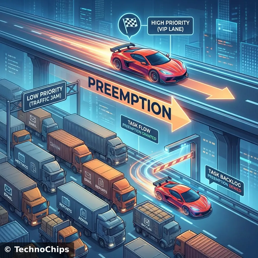 Task Priority Illustration