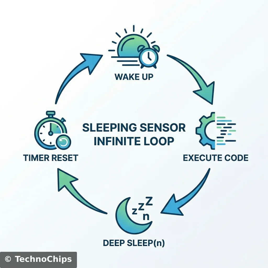 Wake Up Flowchart Cycle